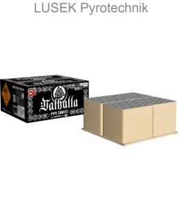 Kompaktní ohňostroj Valhala 144 ran. 25+30mm